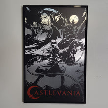 Load image into Gallery viewer, Dracula - RAISED Silver Metal Print