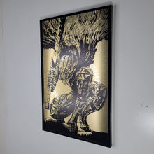 Load image into Gallery viewer, Armor Guts - RAISED Metal Print