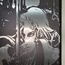 Load image into Gallery viewer, Alucard - RAISED Silver Metal Print
