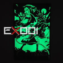 Load image into Gallery viewer, Dracula - Glow in the Dark Print Artwork
