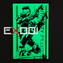 Load image into Gallery viewer, Halo 2 - Glow in the Dark Print
