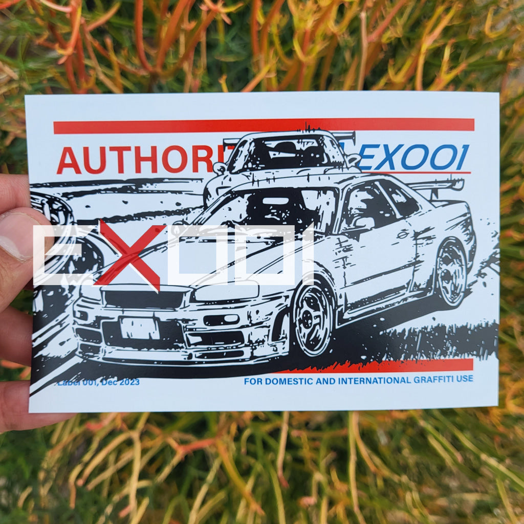 Nissan Skyline R34 - Print – EX_001