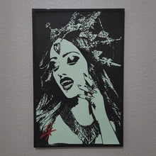 Load and play video in Gallery viewer, Queen of the Damned - Glow in the Dark Print
