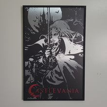 Load and play video in Gallery viewer, Alucard - RAISED Silver Metal Print
