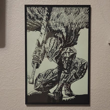 Load and play video in Gallery viewer, Armored Guts - Glow in the Dark Print
