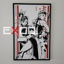 Load image into Gallery viewer, Chun-Li And Cammy - Print Artwork
