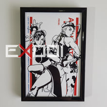 Load image into Gallery viewer, Chun-Li And Cammy - Print Artwork
