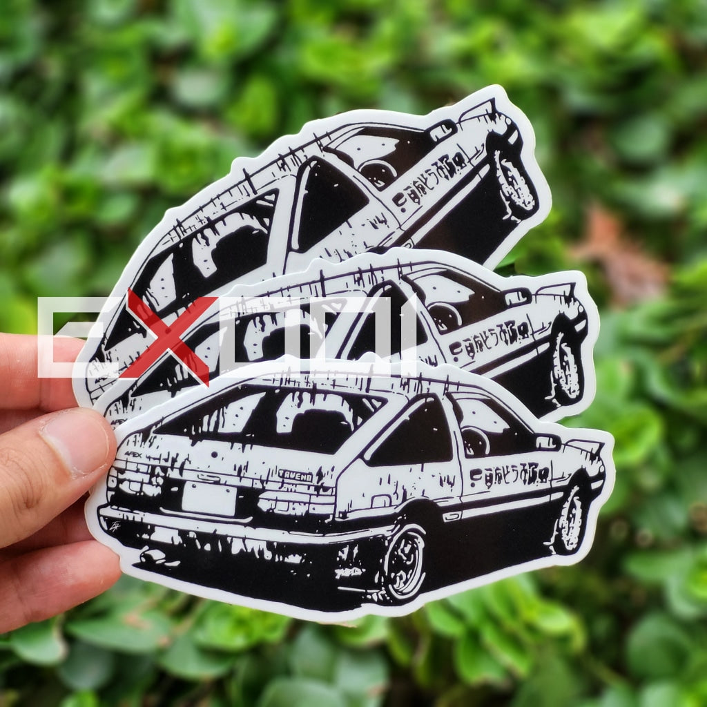 Initial D - Sticker Artwork